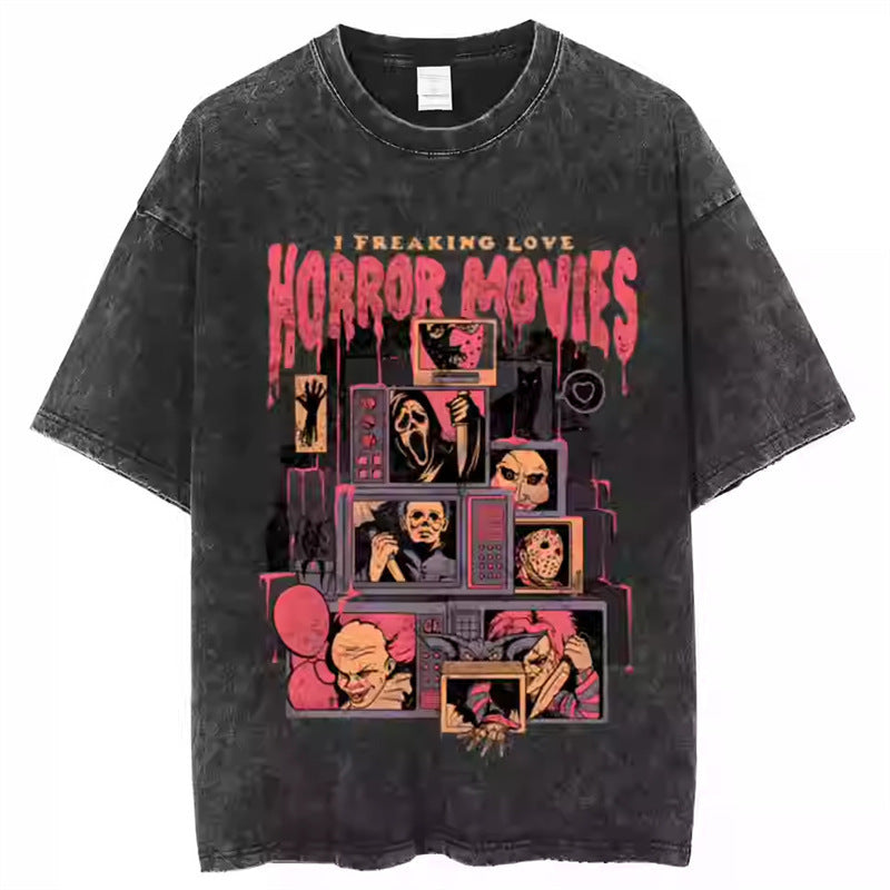 American Vintage Washed Oversized T-Shirt – Men's Cotton Tee