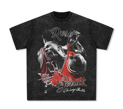Clarkson curry kobe irving james morant american star t-shirt retro