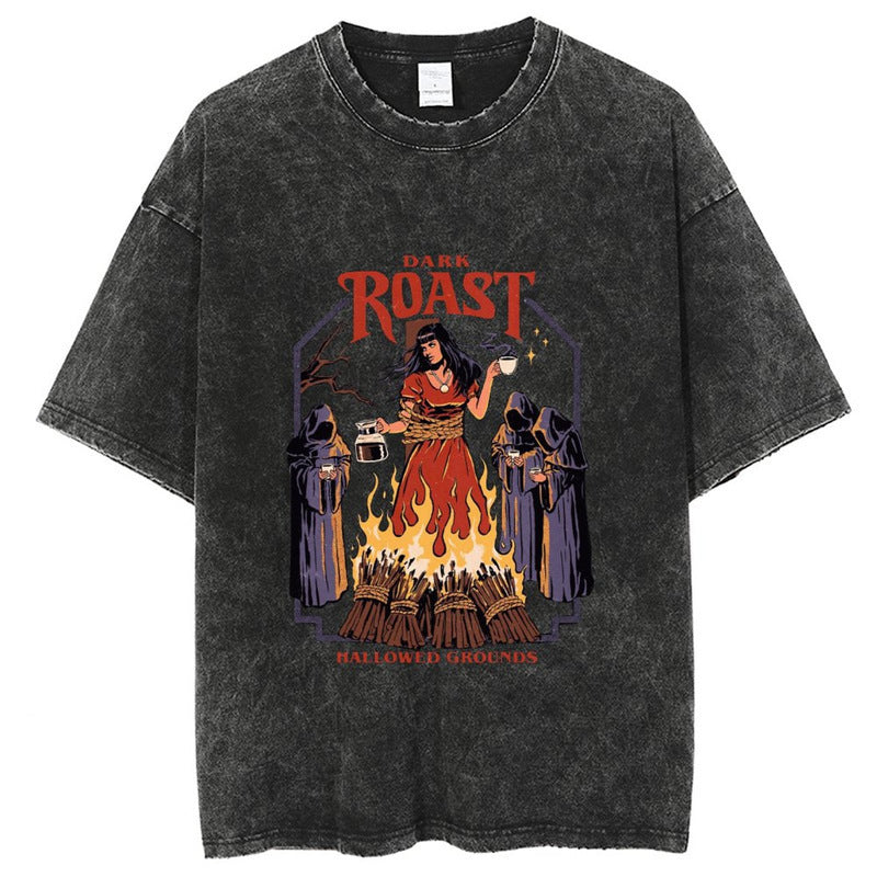 American Vintage Washed Oversized T-Shirt – Men's Cotton Tee