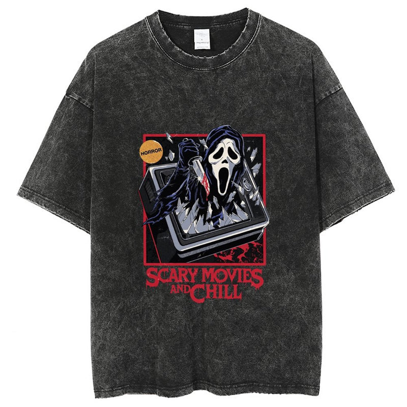 American Vintage Washed Oversized T-Shirt – Men's Cotton Tee