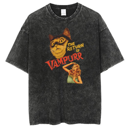 American Vintage Washed Oversized T-Shirt – Men's Cotton Tee