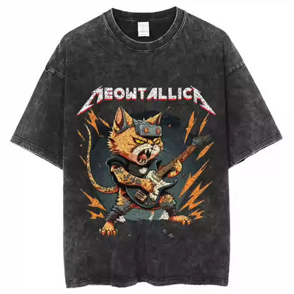 American Vintage Washed Oversized T-Shirt – Men's Cotton Tee