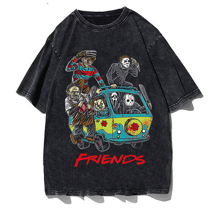 American Vintage Washed Oversized T-Shirt – Men's Cotton Tee