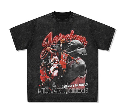 Clarkson curry kobe irving james morant american star t-shirt retro