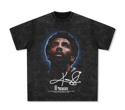 Clarkson curry kobe irving james morant american star t-shirt retro