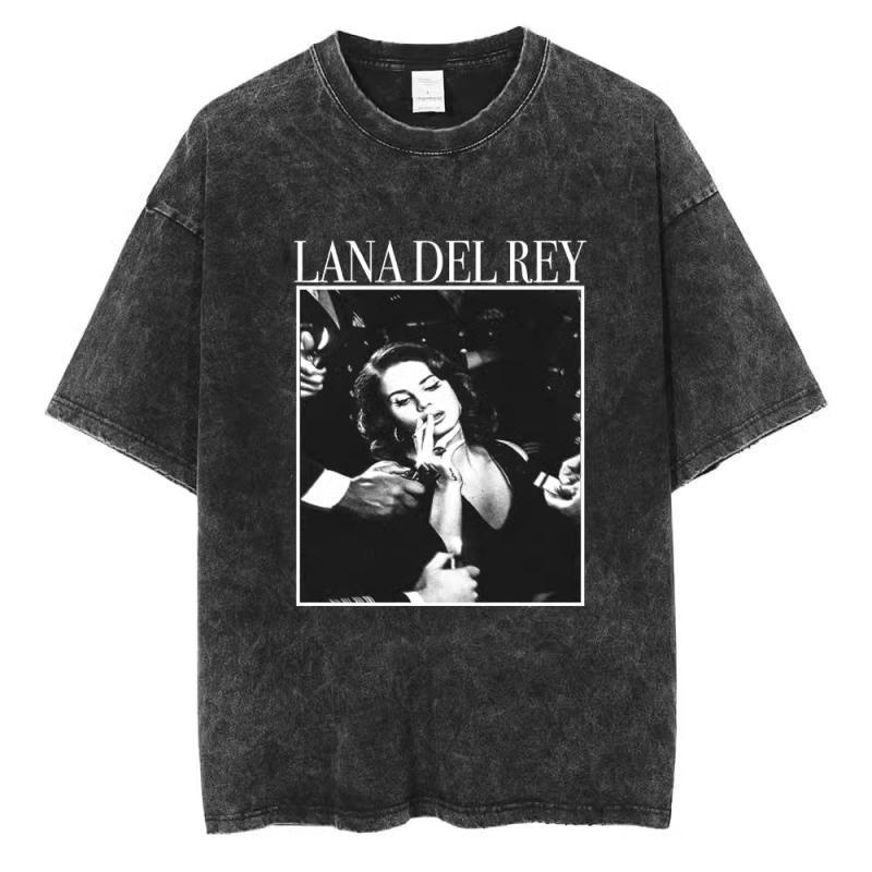 Vintage Washed 90s Singer-Inspired Graphic T-Shirt – Oversized Cotton Tee