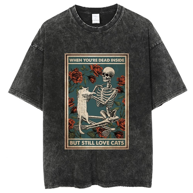 American Vintage Washed Oversized T-Shirt – Men's Cotton Tee