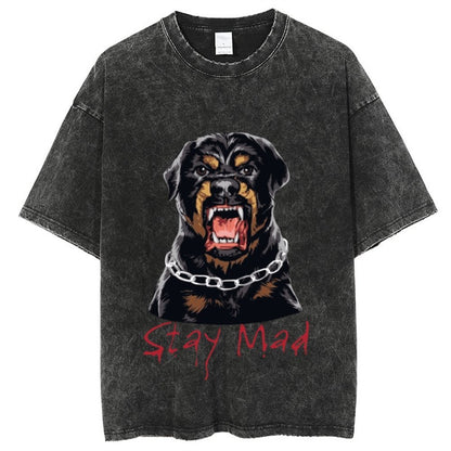 American Vintage Washed Oversized T-Shirt – Men's Cotton Tee